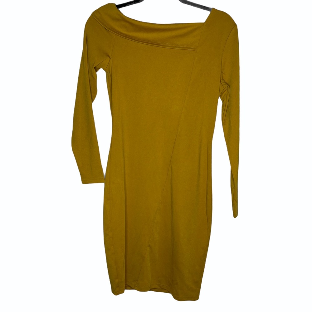 Zeagoo Mustard Dress